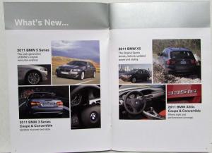 2011 BMW Full Line Media Press Kit with Slide-Out SD Card