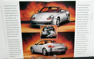 1996 Porsche Dealer Sales Brochure 911 Carrera 4 Targa Boxster Turbo
