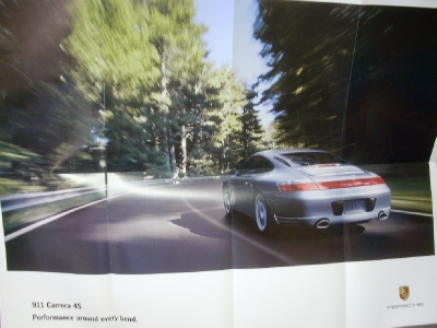 2002 Porsche Sales Brochure Boxster S 911 Carrera Targa Turbo GT2