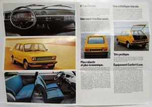 1973 Fiat 127/CL/1050 Sales Folder Mailer