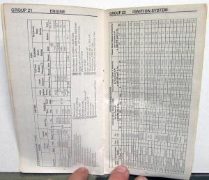 1972 Ford Mercury Service Specs Pass Car Thunderbird Mustang Torino Lincoln