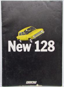 1975 Fiat 128 Sales Brochure