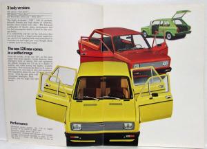 1975 Fiat 128 Sales Brochure