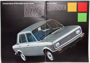 1975 Fiat 128 Sales Brochure