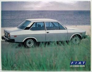 1976 Fiat 131 2-Door Coupe Spec Sheet