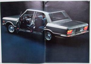 1969-1977 Fiat 130 Saloon 3200 cc Sales Brochure