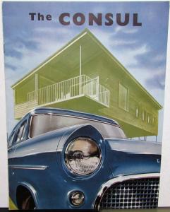 1957 Ford Consul English Sales Brochure Original