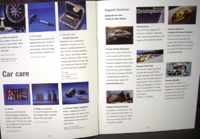 2003 Porsche Tequipment Accessories Dealer Sales Brochure Catalog 911