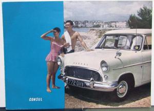 1958 Ford Consul English Sales Brochure Original