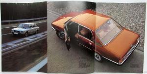 1976 BMW 518 520 520i 525 528 Sales Brochure - German Text