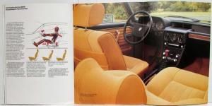 1976 BMW 518 520 520i 525 528 Sales Brochure - German Text