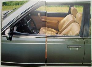 1981 BMW 628CSi 633CSi 635CSi Prestige Sales Brochure