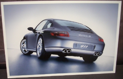 2004 Porsche 911 Carrera S Dealer Postcard Large