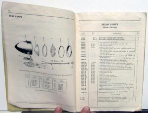 1938 International Trucks Model D 2 Panel Delivery Wagon Parts Catalog IHC MT 38