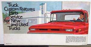 1962 Chevrolet All Trucks Custom Features Accessories Brochure Pickup Corvair