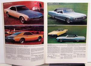 1969 Buick Dealer Sales Brochure Full Line Riviera Wildcat Skylark GS