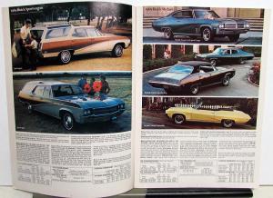 1969 Buick Dealer Sales Brochure Full Line Riviera Wildcat Skylark GS