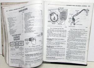 1987 Dodge Truck Dealer Service Shop Manual D & W 150 250 350 Ramcharger Pickup