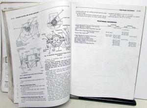 1987 Dodge Truck Dealer Service Shop Manual D & W 150 250 350 Ramcharger Pickup