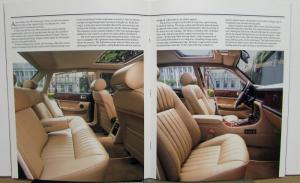 1991 Jaguar Sedans XJ6 Sales Brochure Original