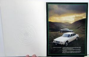 1978 Jaguar XJ6 XJ12 Sales brochure Original