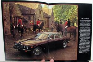 1978 Jaguar XJ6 XJ12 Sales brochure Original