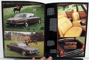 1978 Jaguar XJ6 XJ12 Sales brochure Original