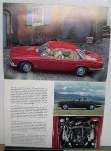 1973 Jaguar XJ12 Sales Brochure Poster Original