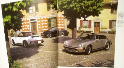 1984 Porsche Dealer Prestige Sales Brochure 911 Carrera Large