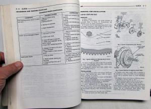 1998 Dodge Dakota Truck Dealer Service Shop Repair Manual Rear Wheel Drive