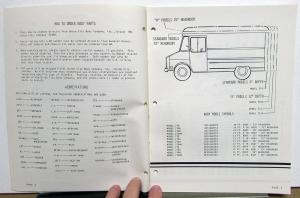 1973-1976 GMC Value Van P 2500 & 3500 Steel Body Parts Catalog 1A Union City