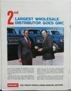 1973 GMC Truck News V 38 No 3 Truck News Mag Schlitz 40 Horse Hitch Belgians