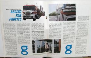 1973 GMC Truck News V 38 No 3 Truck News Mag Schlitz 40 Horse Hitch Belgians