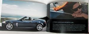 2009 Jaguar XF XJ XJR XK XKR Sales Brochure Original