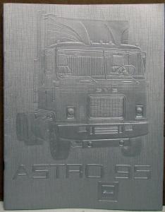 1978 GMC Astro 95 COE Tractor Embossed Cover Sales Brochure Original