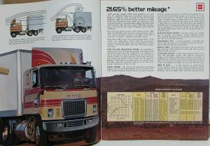 1978 GMC Astro 95 COE Tractor Embossed Cover Sales Brochure Original