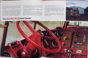 1978 GMC Astro 95 COE Tractor Embossed Cover Sales Brochure Original