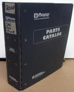 2000 Dodge Ram Truck Parts Book Standard Cab Pickup 1500-3500 Cummins Diesel