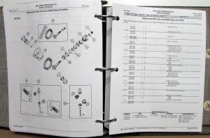 2001 Jeep Wrangler Dealer Parts Book Catalog TJ Chassis Body Trim