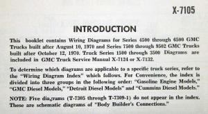 1971 GMC Truck Electrical Wiring Diagram Service Manual 4500-6500 7500-9502