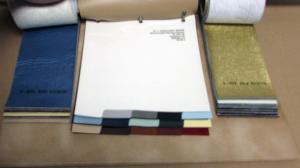 1978 Cadillac Dealer Album Set Interior Upholstery Fabric Exterior Colors Paint