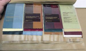 1978 Cadillac Dealer Album Set Interior Upholstery Fabric Exterior Colors Paint