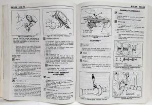 1991 Oldsmobile Bravada Service Shop Repair Manual