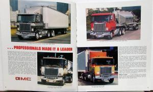 1981 GMC Astro Heavy Duty Truck Sales Brochure Original