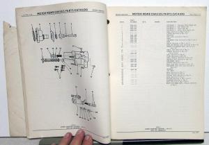 1969-1977 Dodge Motor Home Chassis Parts Catalog Book RV Original