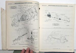 1969-1977 Dodge Motor Home Chassis Parts Catalog Book RV Original