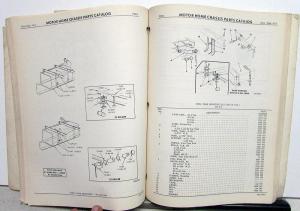 1969-1977 Dodge Motor Home Chassis Parts Catalog Book RV Original