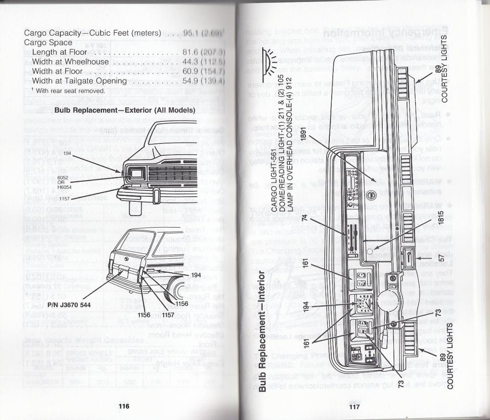 1991 Jeep Grand Wagoneer Owners Manual