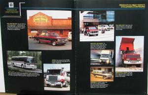 1984 1985 GMC Truck & Bus Group Promotional Brochure Original