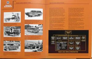 1984 1985 GMC Truck & Bus Group Promotional Brochure Original